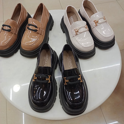 Thick Chunky Platform Loafers